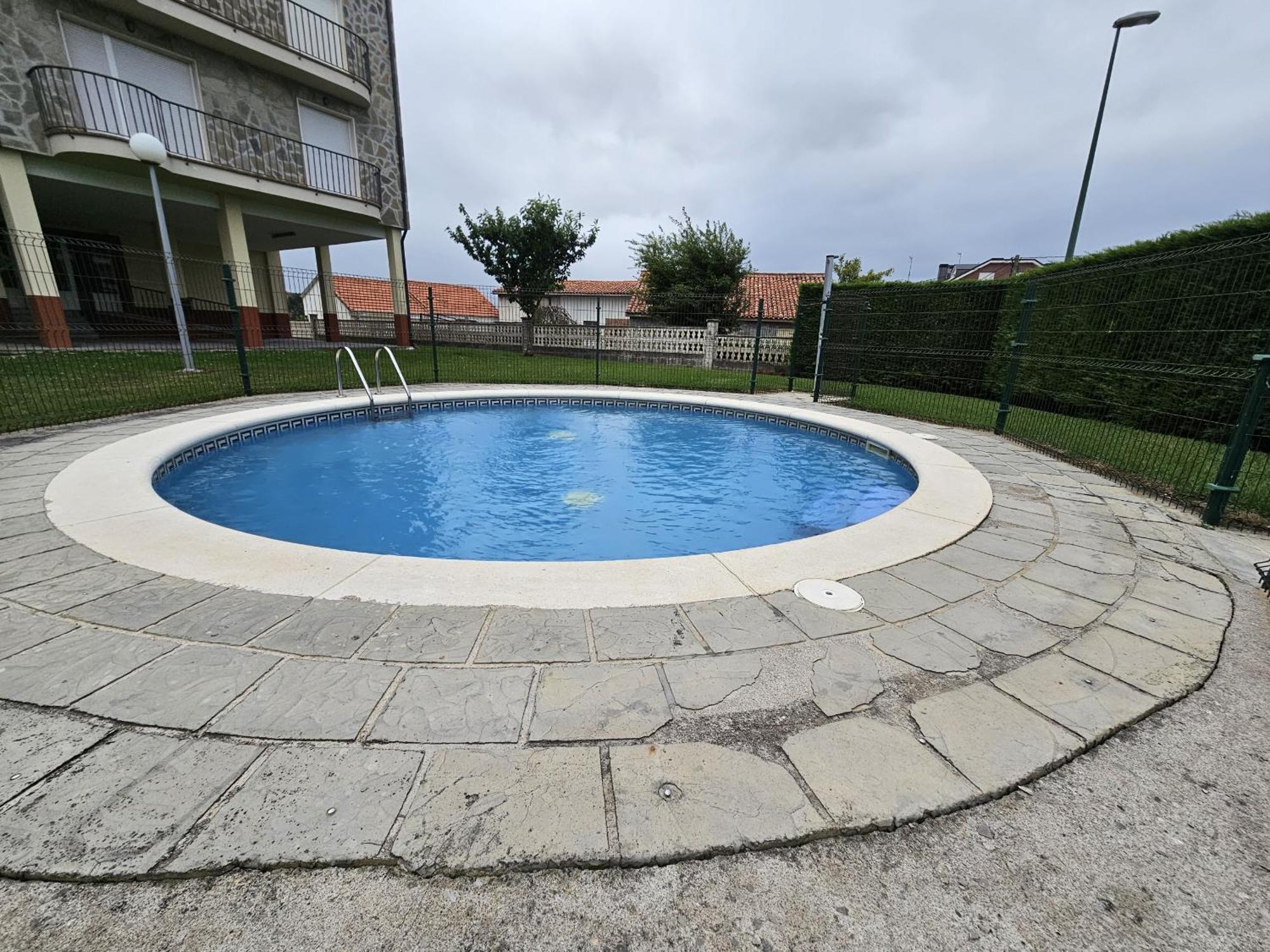 C12A01 Coqueto Apartamento Con Piscina Y Garaje Суансес Экстерьер фото